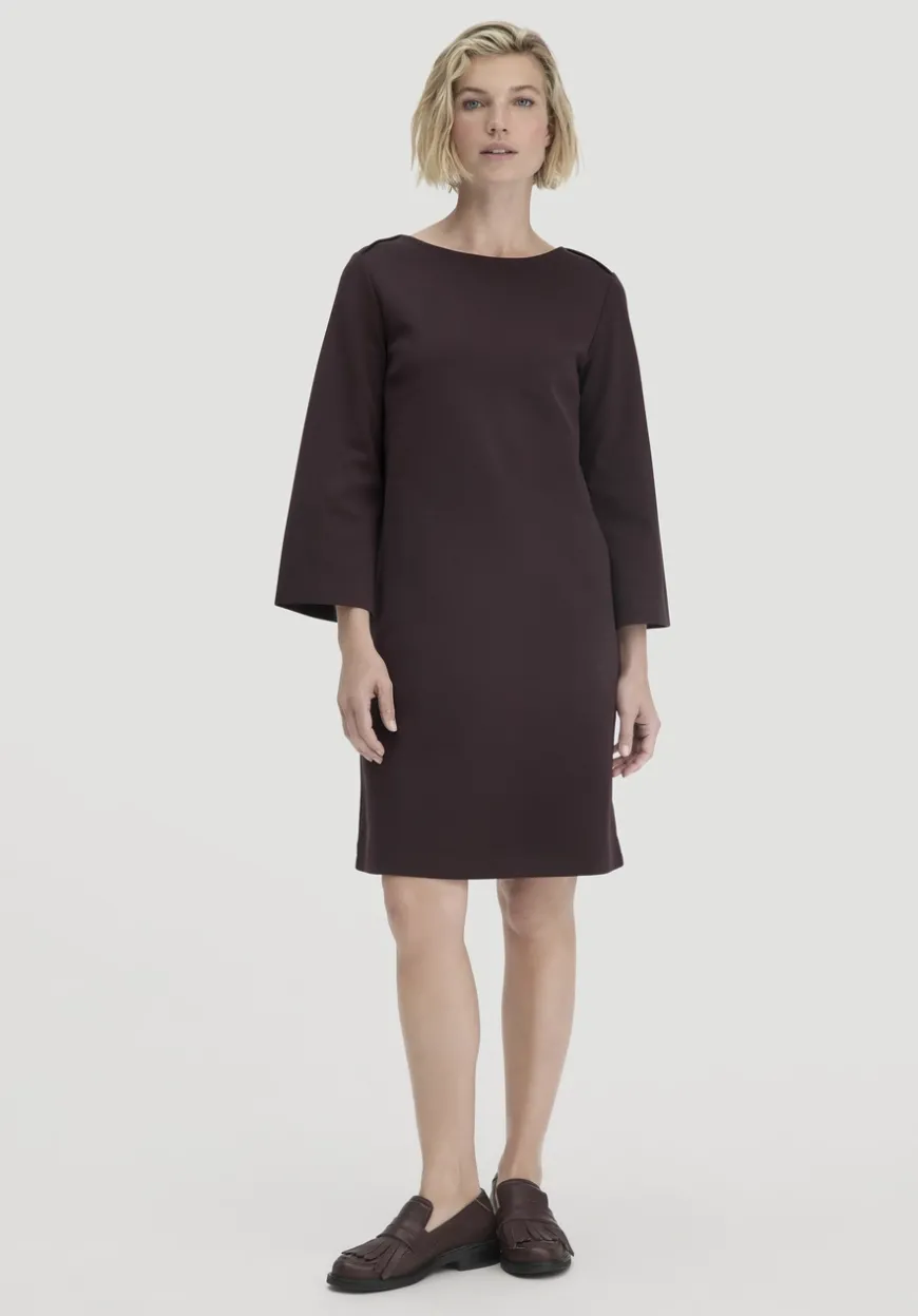 hessnatur Jersey Kleid Mini Regular aus Bio-Baumwolle von|Damen Kleider & Röcke