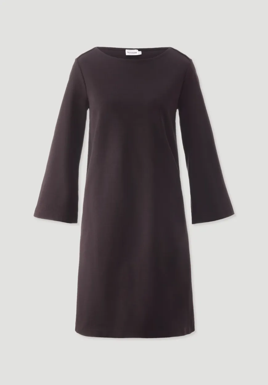 hessnatur Jersey Kleid Mini Regular aus Bio-Baumwolle von|Damen Kleider & Röcke