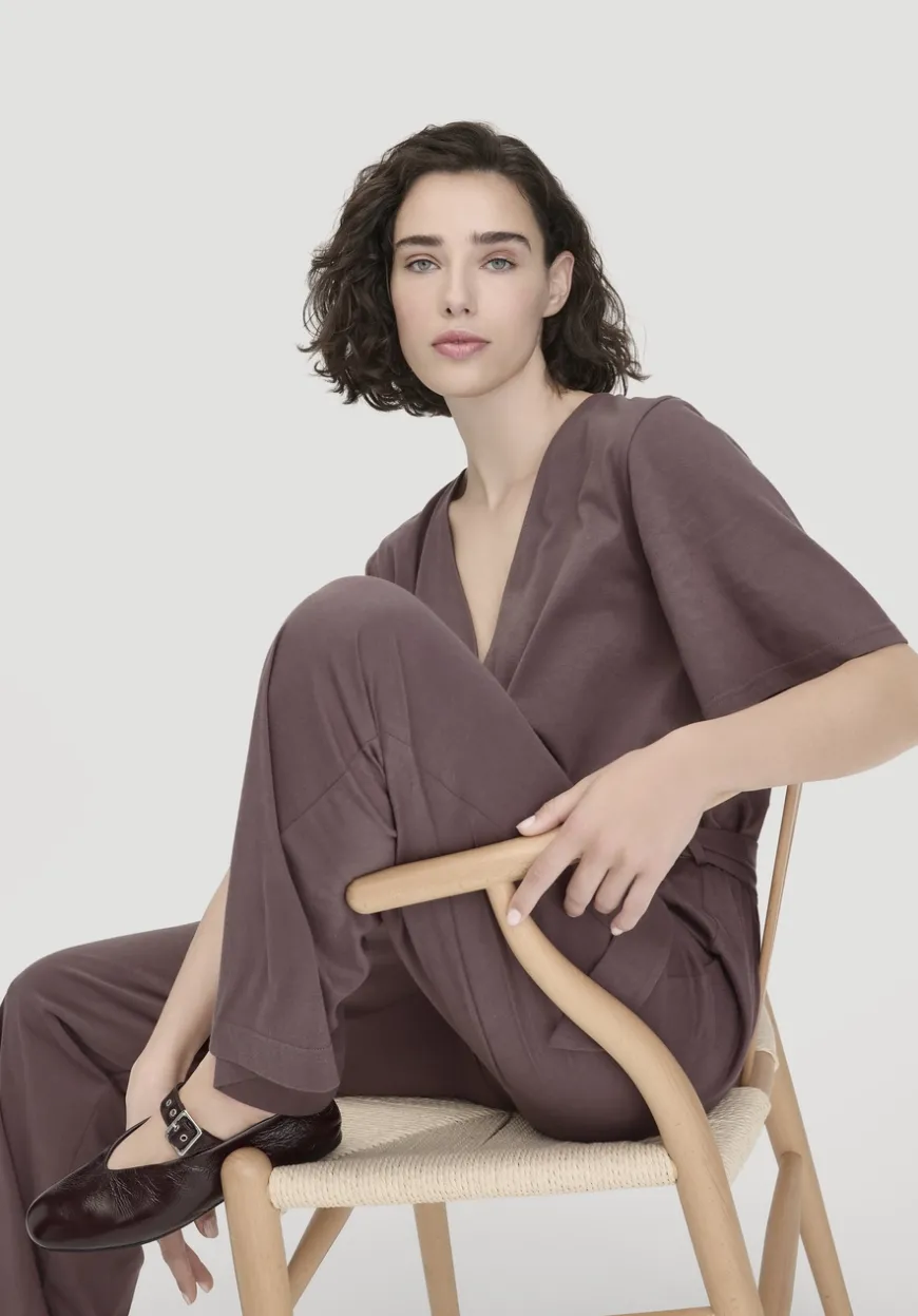 hessnatur Jersey Overall Relaxed aus reiner Bio-Baumwolle von|Damen Overalls