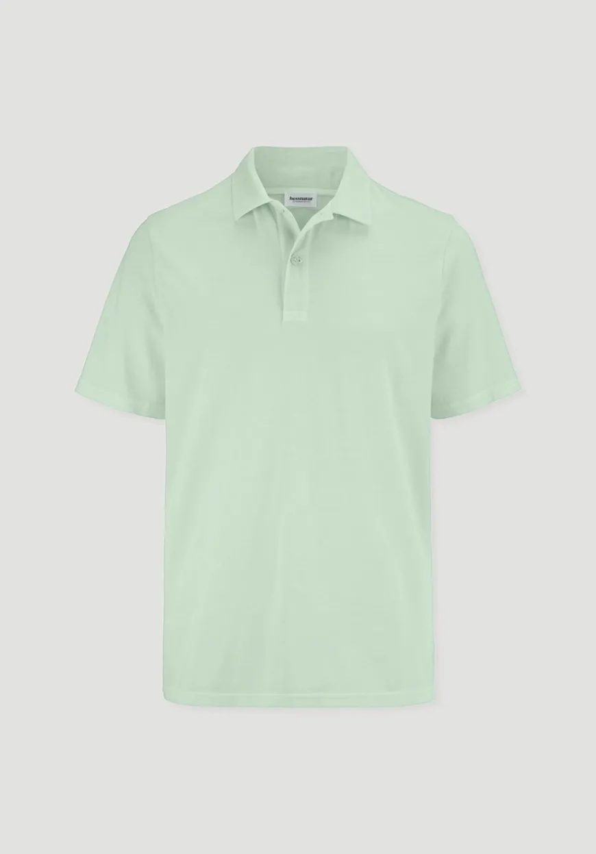 hessnatur Jersey Polo Regular aus reiner Bio-Baumwolle von|Herren T-Shirts
