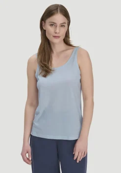 hessnatur Jersey Top Relaxed aus TENCEL™ Lyocell mit Bio-Baumwolle von|Damen Shirts & Tops