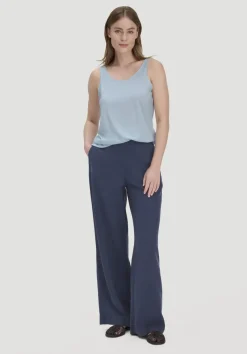 hessnatur Jersey Top Relaxed aus TENCEL™ Lyocell mit Bio-Baumwolle von|Damen Shirts & Tops