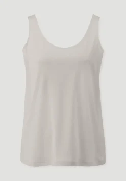 hessnatur Jersey Top Relaxed aus TENCEL™ Lyocell mit Bio-Baumwolle von|Damen Shirts & Tops