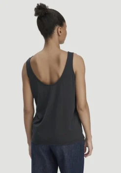 hessnatur Jersey Top Relaxed aus TENCEL™ Lyocell mit Bio-Baumwolle von|Damen Shirts & Tops