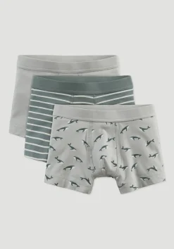 hessnatur Jungen Pants Regular Cut im 3er-Pack aus Bio-Baumwolle von| Unterwäsche|Kids Unterwäsche