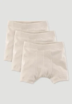 hessnatur Jungen Pants Regular Cut im 3er-Pack aus reiner Bio-Baumwolle von| Unterwäsche|Kids Unterwäsche