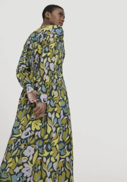 hessnatur Kleid Knöchellang Regular aus LENZING™ ECOVERO™ Satin von|Damen Kleider & Röcke