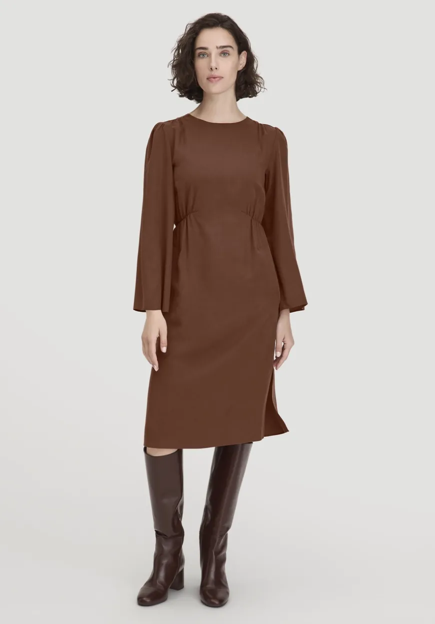 hessnatur Kleid Kniebedeckend aus reinem TENCEL™ Lyocell von|Damen Kleider & Röcke