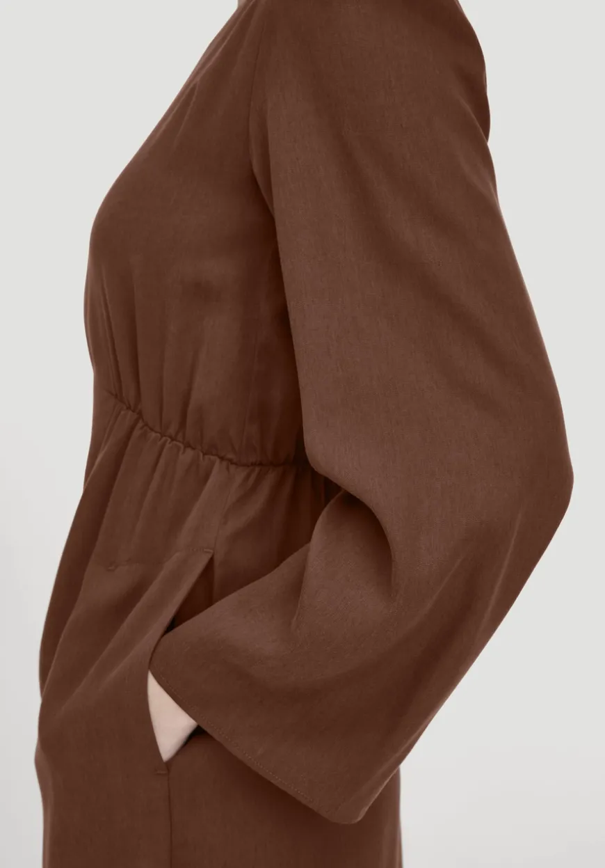 hessnatur Kleid Kniebedeckend aus reinem TENCEL™ Lyocell von|Damen Kleider & Röcke