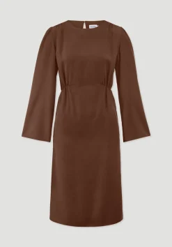 hessnatur Kleid Kniebedeckend aus reinem TENCEL™ Lyocell von|Damen Kleider & Röcke