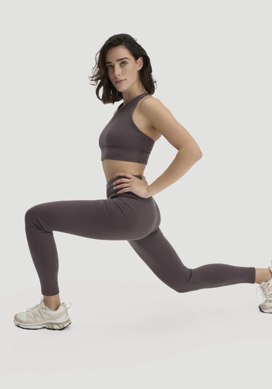 hessnatur Leggings High Waist ACTIVE COMFORT aus Bio-Baumwolle von|Damen Yoga & Activewear
