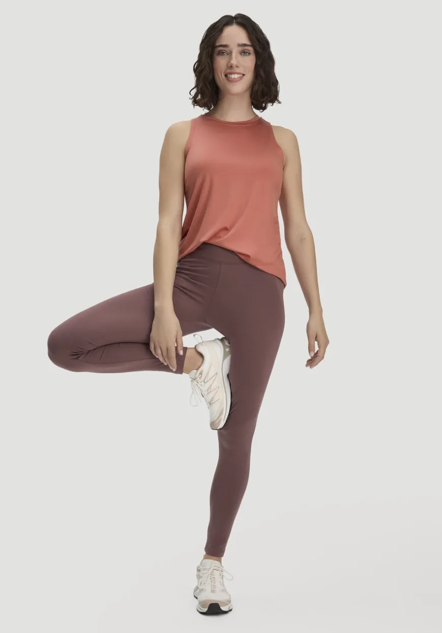 hessnatur Leggings Medium Cut ACTIVE LIGHT aus Bio-Baumwolle von|Damen Yoga & Activewear