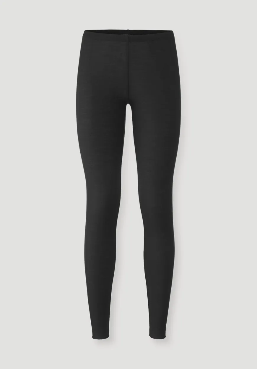hessnatur Leggings WARM TOUCH mit Bio-Merinowolle und TENCEL™ Lyocell von|Damen Unterteile|Unterteile
