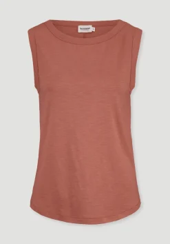 hessnatur Light Slub Jersey Top Regular aus reiner Bio-Baumwolle von|Damen Shirts & Tops