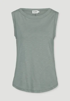 hessnatur Light Slub Jersey Top Regular aus reiner Bio-Baumwolle von|Damen Shirts & Tops