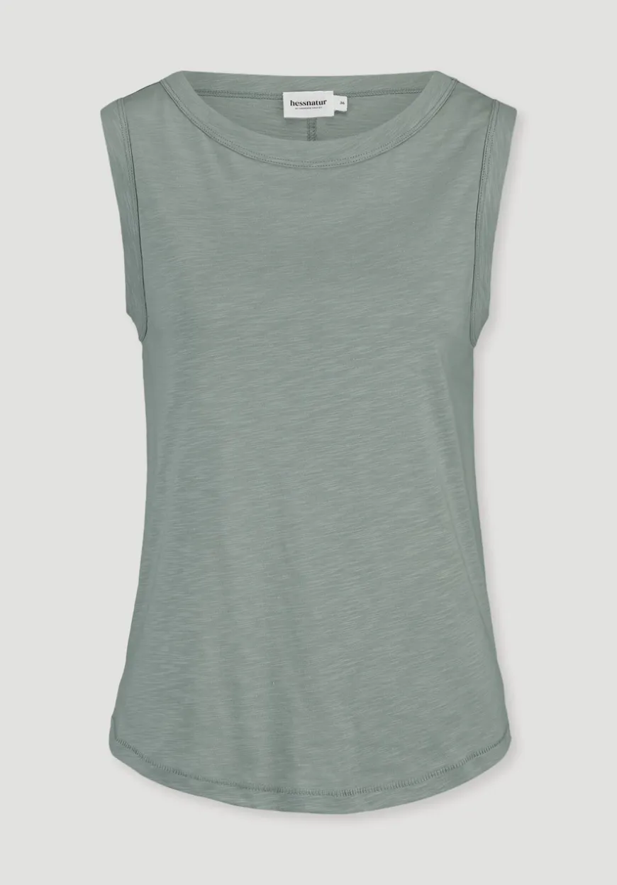 hessnatur Light Slub Jersey Top Regular aus reiner Bio-Baumwolle von|Damen Shirts & Tops