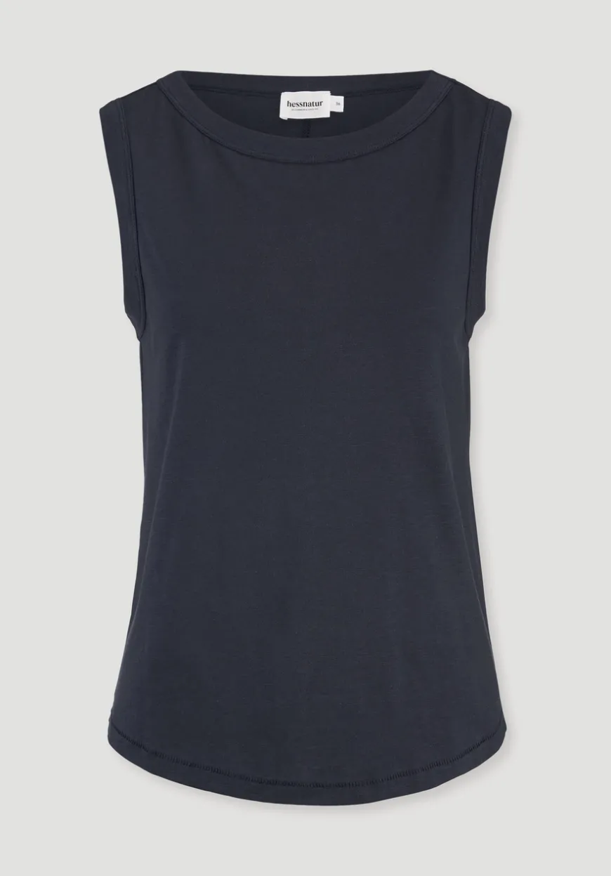 hessnatur Light Slub Jersey Top Regular aus reiner Bio-Baumwolle von|Damen Shirts & Tops