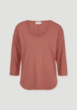 hessnatur Light Slub Longsleeve Relaxed aus reiner Bio-Baumwolle von|Damen Shirts & Tops