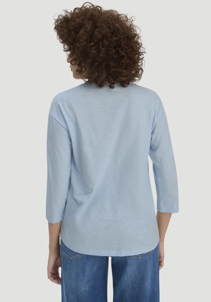 hessnatur Light Slub Longsleeve Relaxed aus reiner Bio-Baumwolle von|Damen Shirts & Tops