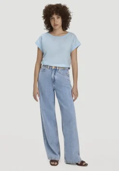 hessnatur Light Slub T-Shirt Relaxed aus reiner Bio-Baumwolle von|Damen Shirts & Tops