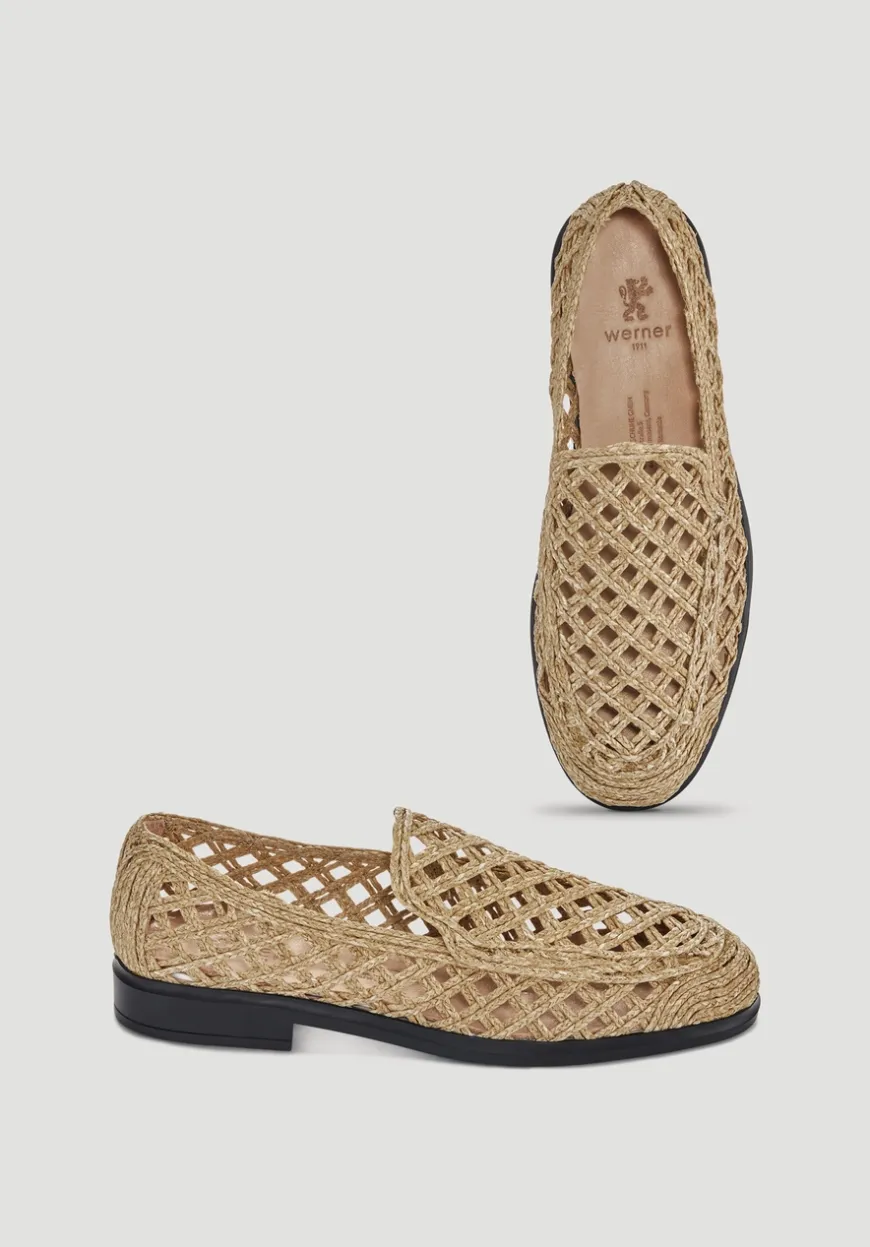 hessnatur Loafer aus Bast von|Damen Schuhe