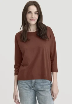 hessnatur Longsleeve Oversize aus TENCEL™ Lyocell mit Bio-Baumwolle von|Damen Shirts & Tops