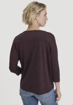 hessnatur Longsleeve Oversize aus TENCEL™ Lyocell mit Bio-Baumwolle von|Damen Shirts & Tops