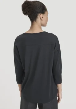 hessnatur Longsleeve Oversize aus TENCEL™ Lyocell mit Bio-Baumwolle von|Damen Shirts & Tops