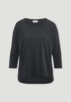 hessnatur Longsleeve Oversize aus TENCEL™ Lyocell mit Bio-Baumwolle von|Damen Shirts & Tops