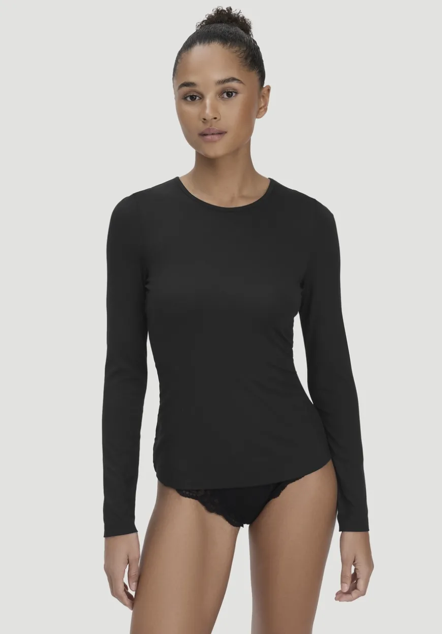 hessnatur Longsleeve PURE FLOW aus TENCEL™ Modal von|Damen Unterhemden|Unterhemden