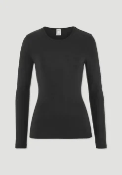 hessnatur Longsleeve PURE FLOW aus TENCEL™ Modal von|Damen Unterhemden|Unterhemden