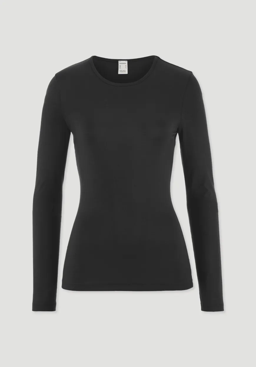 hessnatur Longsleeve PURE FLOW aus TENCEL™ Modal von|Damen Unterhemden|Unterhemden