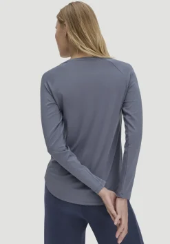 hessnatur Longsleeve Regular ACTIVE COMFORT aus TENCEL™ Lyocell von|Damen Shirts & Tops|Yoga & Activewear