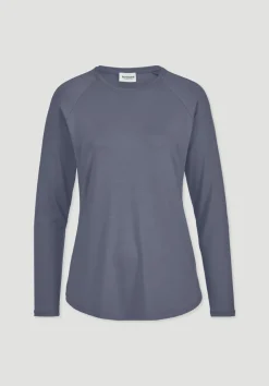 hessnatur Longsleeve Regular ACTIVE COMFORT aus TENCEL™ Lyocell von|Damen Shirts & Tops|Yoga & Activewear