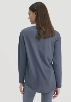 hessnatur Longsleeve Relaxed ACTIVE LIGHT aus reiner Bio-Baumwolle von|Damen Shirts & Tops|Yoga & Activewear