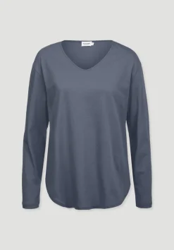hessnatur Longsleeve Relaxed ACTIVE LIGHT aus reiner Bio-Baumwolle von|Damen Shirts & Tops|Yoga & Activewear