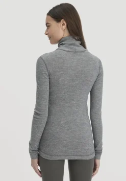 hessnatur Longsleeve SILK & WARM TOUCH mit Bio-Merinowolle und Seide von|Damen Unterhemden|Unterhemden