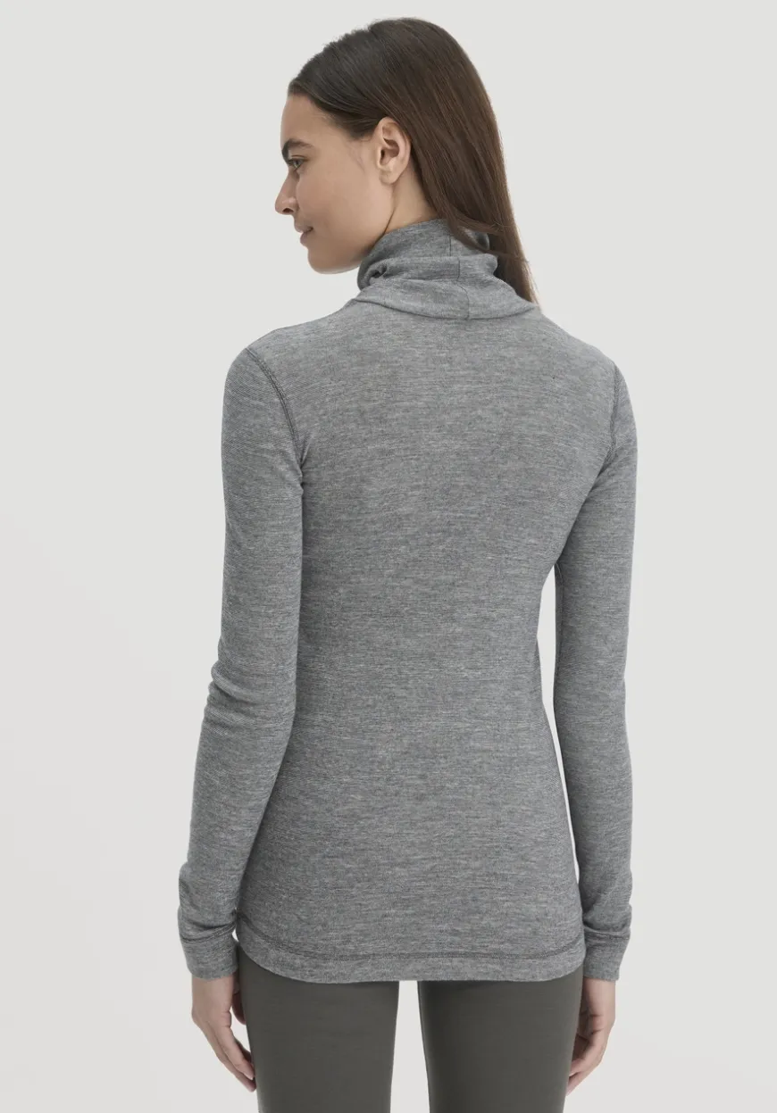 hessnatur Longsleeve SILK & WARM TOUCH mit Bio-Merinowolle und Seide von|Damen Unterhemden|Unterhemden