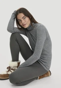 hessnatur Longsleeve SILK & WARM TOUCH mit Bio-Merinowolle und Seide von|Damen Unterhemden|Unterhemden