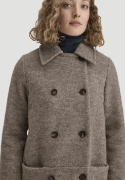 hessnatur Mantel Relaxed aus reiner Schurwolle von|Damen Jacken & Mäntel