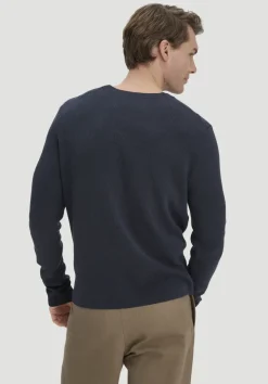 hessnatur Milano Strick Pullover Regular aus Leinen mit Bio-Baumwolle und LENZING™ ECOVERO™ Viskose von|Herren Pullover