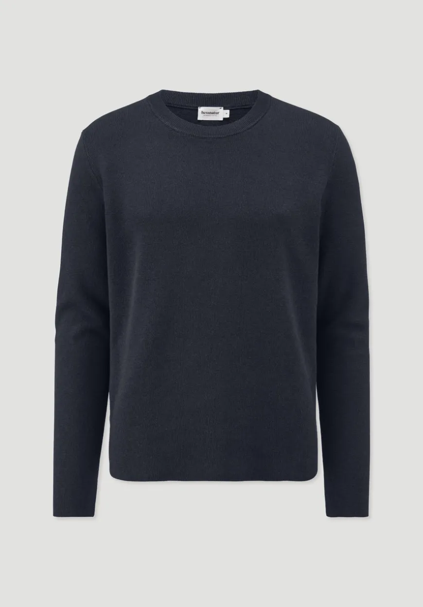 hessnatur Milano Strick Pullover Regular aus Leinen mit Bio-Baumwolle und LENZING™ ECOVERO™ Viskose von|Herren Pullover