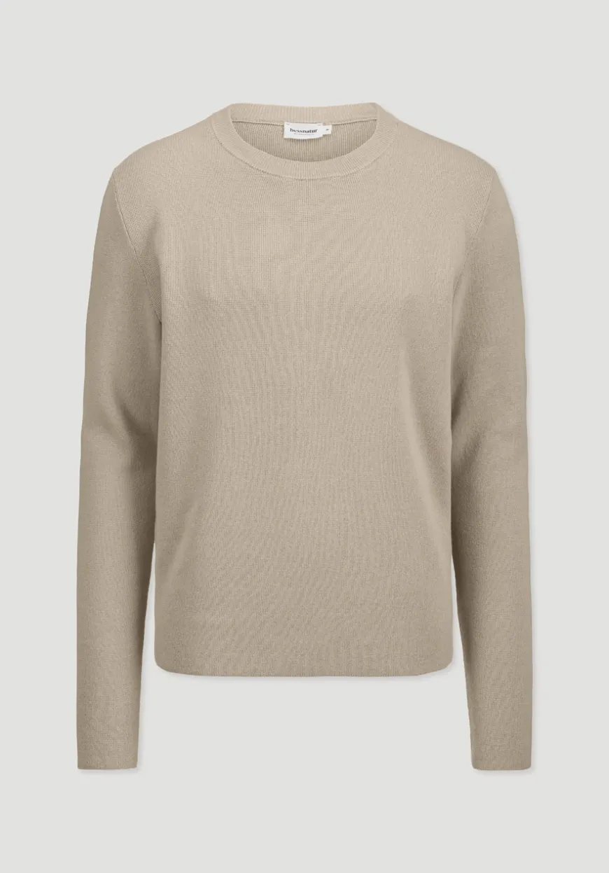hessnatur Milano Strick Pullover Regular aus Leinen mit Bio-Baumwolle und LENZING™ ECOVERO™ Viskose von|Herren Pullover