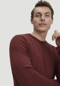 hessnatur Milano Strick Pullover Regular aus Leinen mit Bio-Baumwolle und LENZING™ ECOVERO™ Viskose von|Herren Pullover