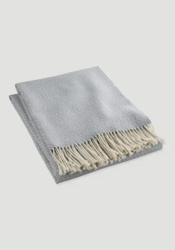 hessnatur Mix Plaid LIA aus Bio-Baumwolle mit Bio-Lambswool von| Wolldecken & Plaids