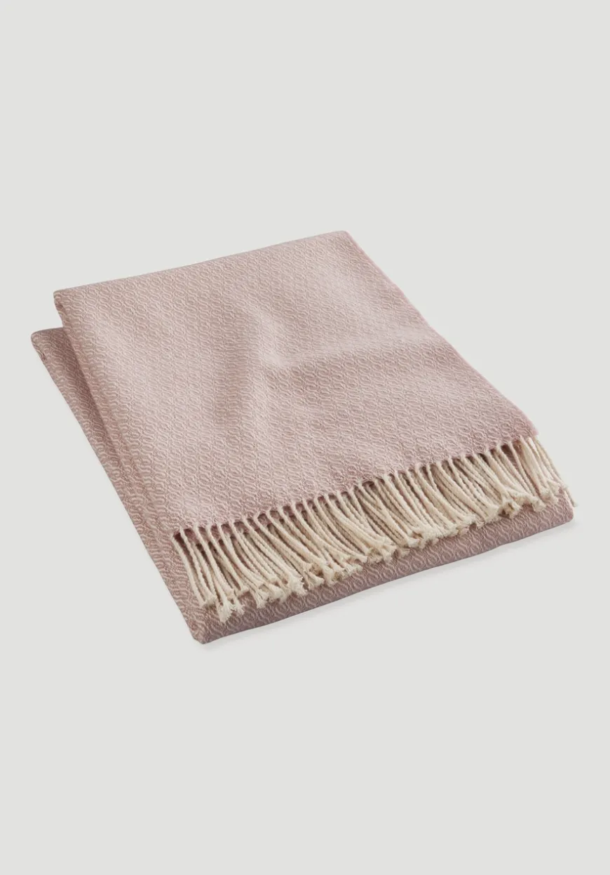 hessnatur Mix Plaid LIA aus Bio-Baumwolle mit Bio-Lambswool von| Wolldecken & Plaids