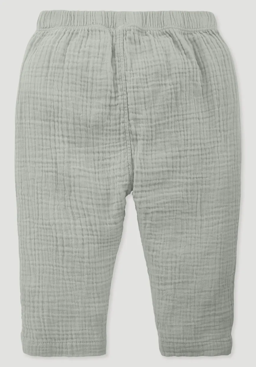 hessnatur Musselin Hose aus reiner Bio-Baumwolle von| Hosen|Bio-Musselin