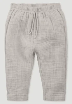 hessnatur Musselin Hose aus reiner Bio-Baumwolle von| Hosen|Bio-Musselin