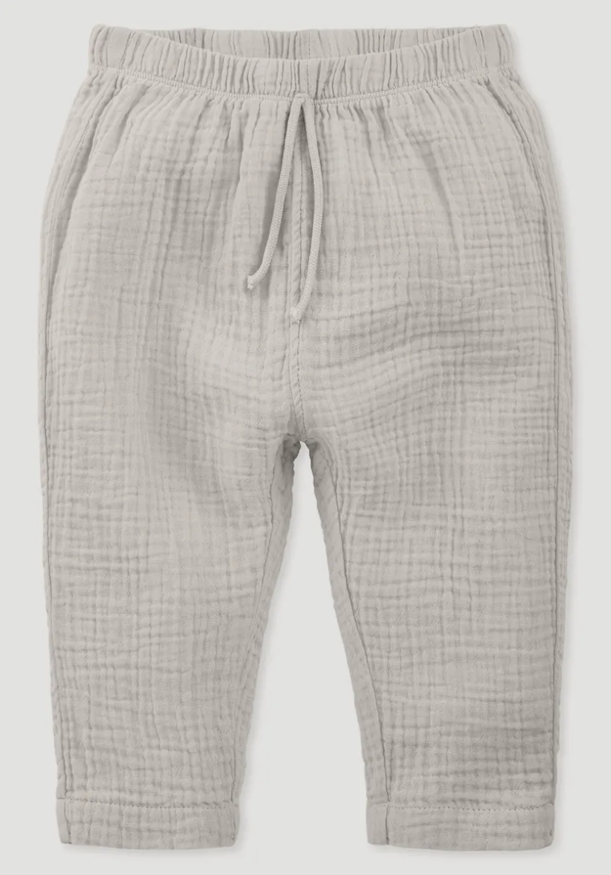 hessnatur Musselin Hose aus reiner Bio-Baumwolle von| Hosen|Bio-Musselin