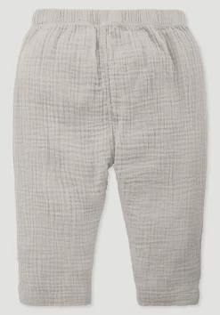 hessnatur Musselin Hose aus reiner Bio-Baumwolle von| Hosen|Bio-Musselin